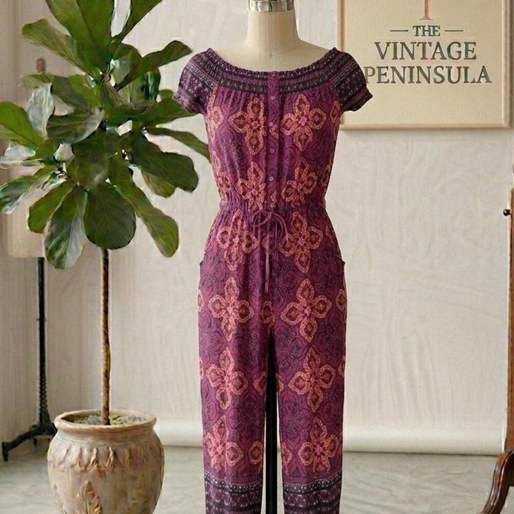 Xhilaration Women's Indian Inspired Romper Jumpsuit
